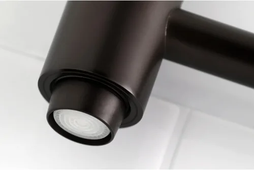 Miniatura 2 de Kingston Brass KS8105DX Concord - Grifo de cocina con relleno de olla de montaje en pared, bronce aceitado Oil Rubbed Bronze
