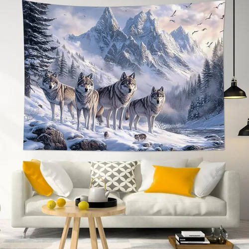 Miniatura 31 de HVEST Tapiz de mariposa para decoración de habitación, mariposas azules de fantasía en cielo estrellado, tapiz para colgar en la pared, tapiz negro