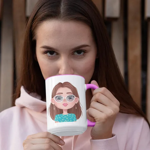 Miniatura 4 de Tazas de café personalizadas con foto, 11 oz o 15 oz, tazas personalizadas con imagen, texto, nombre - Regalos con foto, tazas personalizadas
