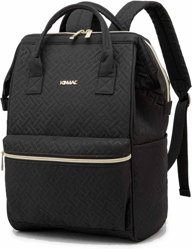 Miniatura 22 de Kinmac Mochila para portátil de estilo abierto para laptop de hasta 15.6 pulgadas, para hombres y mujeres, mochila de viaje al aire libre