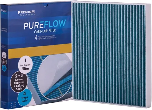 Filtro de aire de cabina PureFlow PC5676X | Compatible con Chevrolet Cobalto 2005-2010, HHR 2006-2011, Saturn Ion 2003-2007, Pontiac G5 2007-2010,