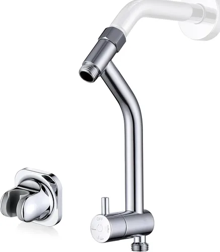 Miniatura 7 de G-Promise Desviador de ducha de metal, soporte de mano incluido, desviador de 3 vías para cabezal de ducha de mano y fijo, pieza de repuesto