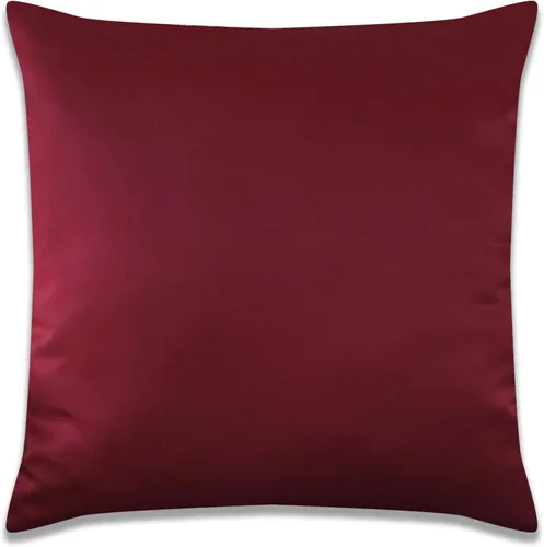 Miniatura 32 de AVKA Studio Fundas de Cojines Decorativos de Satén de Calidad Gruesa - Juego de 2 - Negro 12x12 pulgadas Fundas de Almohada Decorativas - con Forro