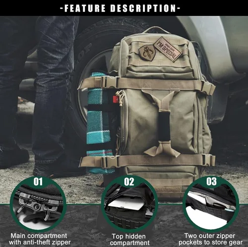 Miniatura 3 de Bolsa de gimnasio, bolsa de viaje para hombres y mujeres, bolsa de entrenamiento para militares, deportes, durante la noche, baloncesto, táctica