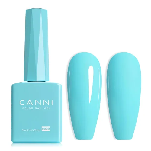 Miniatura 71 de CANNI - Esmalte de uñas de gel rosa claro - 1 unidad de 0.5 onzas, color rosa bebé, color rosa pálido de alto brillo, esmalte de uñas con remojo UV