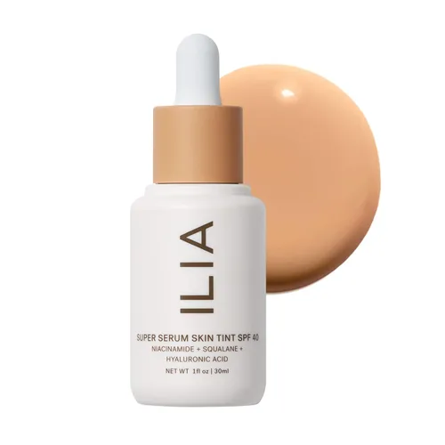 Miniatura 23 de ILIA - Tinte de piel Super Serum SPF 40 Sin comedogénesis, vegano, ligero para ayudar contra la luz azul, + contaminación mientras hidrata, Balos