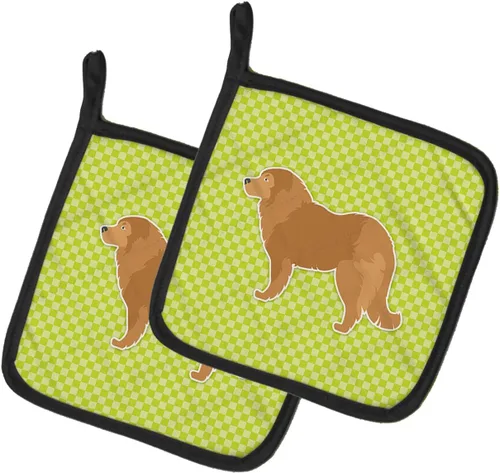 Miniatura 74 de Caroline's Treasures BB3567PTHD - Juego de soportes para ollas de cocina resistentes al calor, almohadillas calientes para cocinar, hornear, Copo
