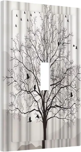 Miniatura 40 de Placa de pared de 1 cuadrilla, diseño de playa, océano, amanecer, mar, atardecer, cubierta de interruptor de luz en blanco, decorativo, sin