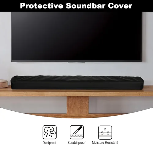 Miniatura 4 de Funda protectora contra el polvo compatible con la barra de sonido Sony HT-S100F, funda antipolvo para la barra de sonido de TV, cubierta protectora
