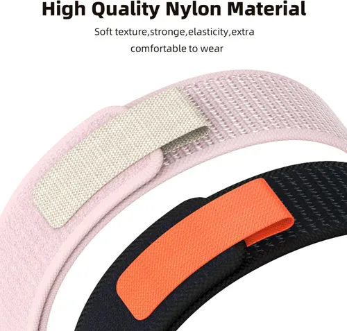 Miniatura 8 de Correa de repuesto de nailon para reloj, accesorios de pulsera inteligente para Amazfit 7 Fit Band