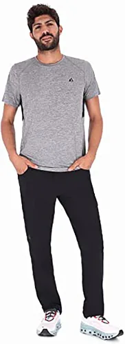 Miniatura 5 de Apricoat Pantalones de aventura Pantalones de senderismo ligeros para hombre y mujer, resistentes al viento y al agua, pantalones casuales Ripstop