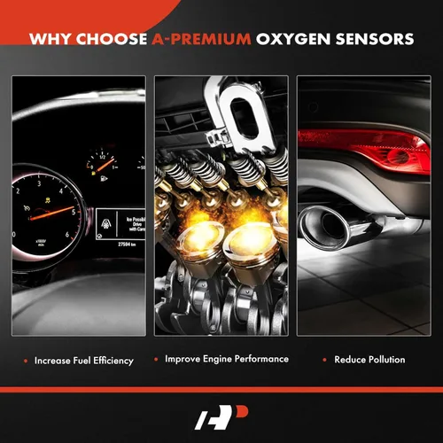 Miniatura 7 de A-Premium Sensor de oxígeno O2 compatible con Volkswagen Jetta 2015-2018, Beetle, Passat y Audi A8 Quattro 2011-2014, Upstream, Replace# 079906262R