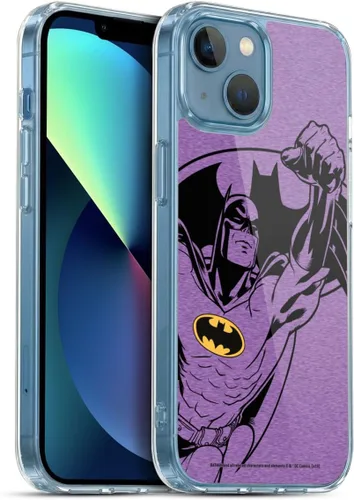 Miniatura 372 de Head Case Designs Funda de gel con licencia oficial de Batman DC Comics Bat Signal Logos [protección de grado militar] compatible con Apple iPhone 7