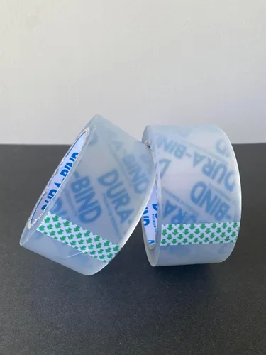 Miniatura 7 de Durabind - Cinta de embalaje resistente, paquete de 6 rollos de 60 yardas x 2 pulgadas. Cinta transparente resistente para envíos, embalaje