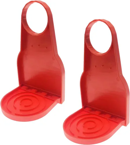 Paquete de 2 soportes para vasos de detergente para ropa sucia, atrapador de goteo de detergente, no más desorden ni fugas y goteos para lavandería,