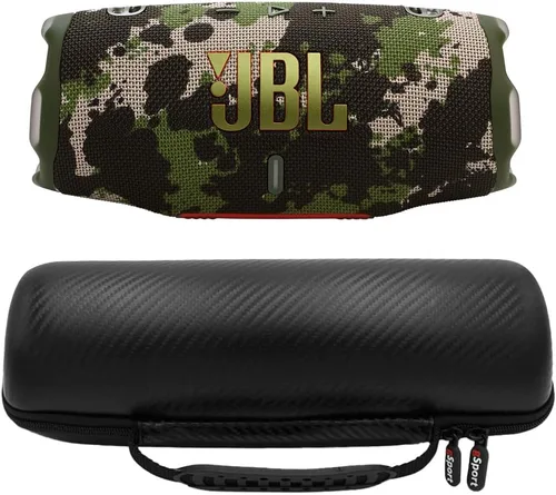 Miniatura 19 de JBL Charge 6 - Paquete de altavoz portátil resistente al agua con estuche de fibra de carbono gSport (negro)