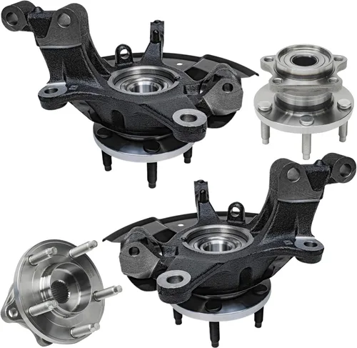 Miniatura 94 de Detroit Axle - Nudos de dirección delanteros de 2.5L de 2 piezas para Toyota 12-17 Camry, 2 nudos de dirección y conjunto de rodamiento de rueda