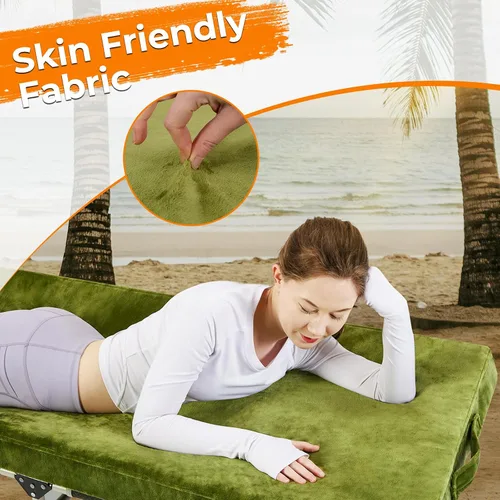 Miniatura 7 de BDEUS Colchón de Espuma Viscolástica para Camping de 3 Pulgadas Impermeable Enrollable Cama de Dormir para Adultos Colchón Enrollable Portátil