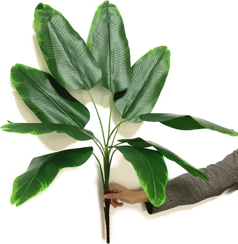 Miniatura 11 de Paquete de 10 enredaderas artificiales colgantes, hiedra falsa, sauce llorón, hojas verdes, plantas de plástico, guirnalda sintética resistente a