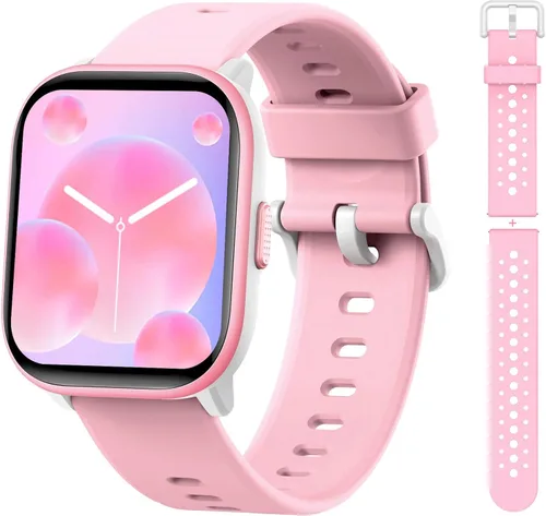 Miniatura 10 de meoonley Reloj para niñas y niños con impermeabilidad IP68, reloj para niñas con 19 modos deportivos, seguimiento del sueño, podómetro, cronómetro