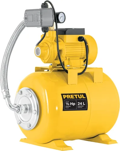 Bomba de aire 1/2 HP, 24 litros Pretul