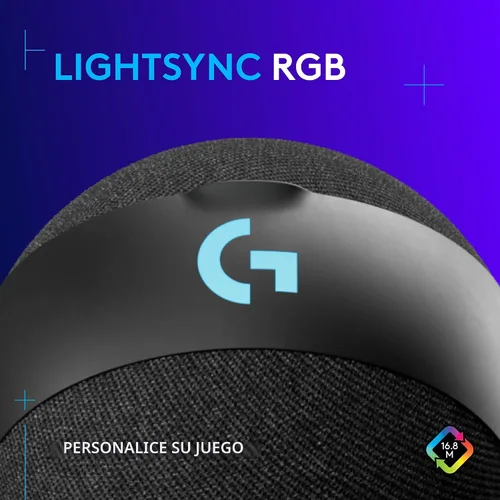 Miniatura 2 de Micrófono condensador RGB gaming Logitech G Yeti Orb con LIGHTSYNC, micrófono USB para streaming, cardioide para PC/Mac - Negro