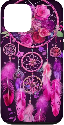 Miniatura 16 de Feather and Flower Dream Catcher Designed Case for iPhone 17