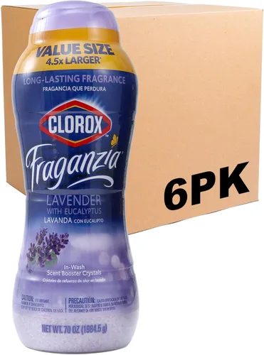 Miniatura 35 de Clorox Fraganzia Cristales Potenciadores de Aroma para Ropa con Fragancia Cielo Matutino - Perlas Aromáticas Perfumadas para el Lavado que Dejan