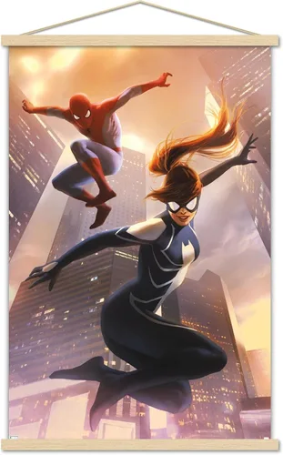 Miniatura 14 de Trends International Marvel Comics Spider-Man - Póster de pared #8 de Spider-Girl, 34 pulgadas de largo x 22.4 pulgadas, versión premium sin marco