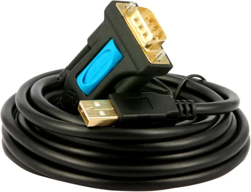 Miniatura 4 de TECHTOO Adaptador USB 2.0 a serie RS232, convertidor de cable serie USB con chip Prolífico chapado en oro
