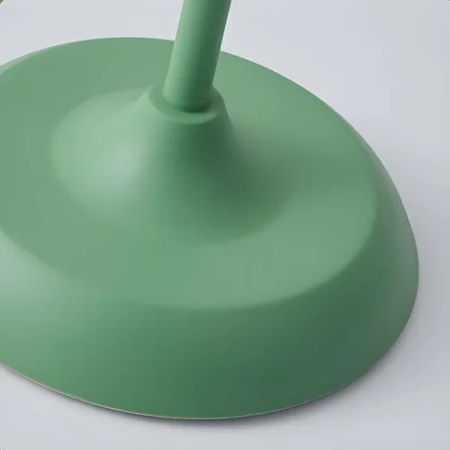 Miniatura 5 de RUNNUP Lámpara de pie moderna, lámpara alta con forma de flor de 1 luz con pantalla acrílica, lámpara alta para sala de estar, dormitorio, Negro