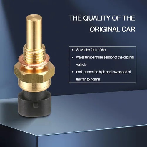 Miniatura 5 de Sensor de temperatura del agua del motor de automóvil, sensor de temperatura de enfriamiento, piezas de repuesto para sensor de contacto sensible
