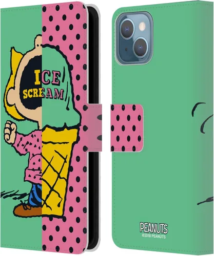 Miniatura 43 de Head Case Designs Funda de piel con licencia oficial de Peanuts Snoopy & Woodstock Balloon Halfs and Laughs para Apple iPhone 7/8/SE 2020 y 2022