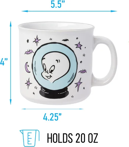 Miniatura 2 de Silver Buffalo Casper The Friendly Ghost - Taza de cerámica, 20 onzas Casper El fantasma amistoso