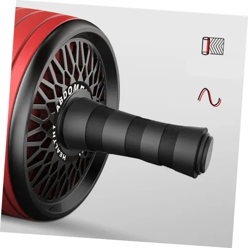 Miniatura 2 de Zerodeko Silent Ab Roller - Dispositivo de fitness para gimnasio en casa, asas antideslizantes, entrenador de núcleo ligero para hombres y mujeres