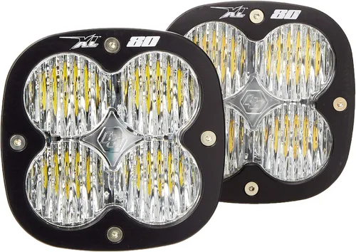 Miniatura 3 de Baja Designs XL80 - Pareja de módulos de luz LED - 2 piezas de LED con arnés de cableado (para conducción/combo; ámbar)