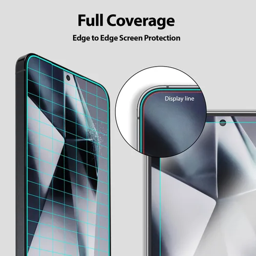 Miniatura 3 de Whitestone DOME EA [Instalación Fácil Mejorada] Protector de pantalla de vidrio templado para Galaxy S24 [2Pack]