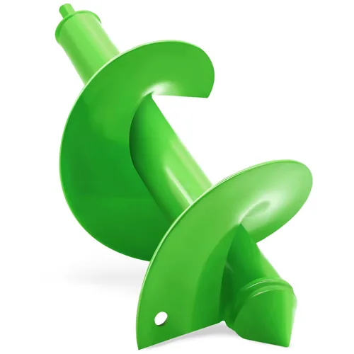Miniatura 10 de TCBWFY Paquete de 4 brocas de taladro en espiral para jardín – Acero resistente de alta durabilidad, resistente a la corrosión – Perfecto