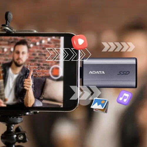 Miniatura 9 de ADATA SSD externo SC750, 500 GB, W129280789