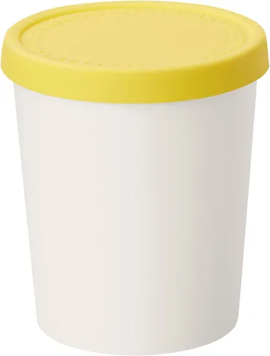 Miniatura 11 de Tovolo Sweet Treat - Recipiente reutilizable para helado casero, color rosa, recipientes apilables de almacenamiento de 1 cuarto de galón con tapas