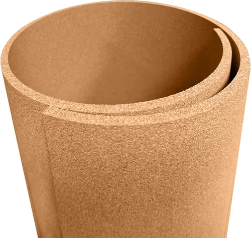 Miniatura 12 de Manton Cork Rollo de corcho de alta calidad, 4 x 4 x 1/2 pulgadas, material de grado 100% natural para tablones de anuncios, fotos decorativas