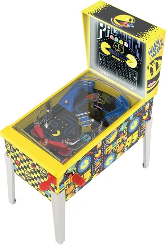 Miniatura 3 de Pac-Man: Mini Arcade Pinball – Edición Coleccionista 45 Aniversario, juego de mesa de luces y sonidos, desafíos de tiro de habilidad, juguete