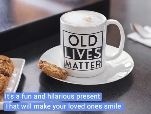 Miniatura 6 de Taza de café Old Lives Matter Old Lives Still Matter, regalos para hombres, Old Lives Still Matter, taza de café de 11 onzas, regalos para hombres