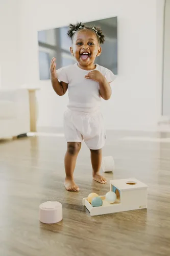 Miniatura 5 de Gerber Conjunto de body y pantalones cortos para bebé niña