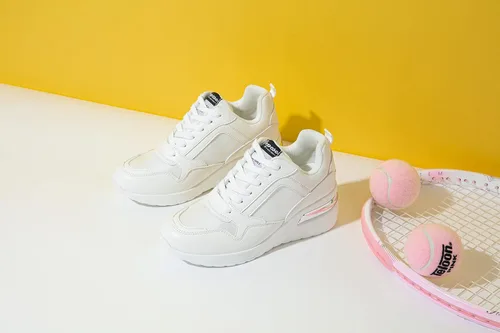 Miniatura 6 de Vepose Tenis de cuña con soporte de arco para mujer, cómodos zapatos para caminar