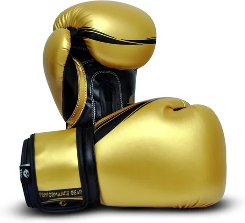 Miniatura 3 de Guantes de boxeo metálicos - MMA Muay Thai Training & Fight Oro
