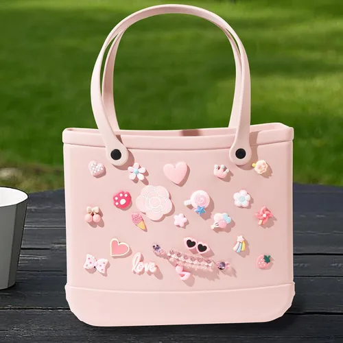 Miniatura 16 de Mon Caramel Resina Bolsa de Playa Accesorios Encantos,Resina Playa Totes Accesorios Insertos,Daisy Flower Bag Charms