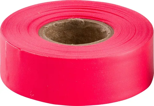 Miniatura 4 de Brady Cinta de señalización naranja fluorescente para límites y áreas peligrosas, cinta no adhesiva, 1.188 pulgadas de ancho, 150 pies de longitud