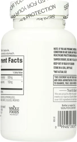 Miniatura 2 de Whole Foods Market, Quercetina con bromelina, 100