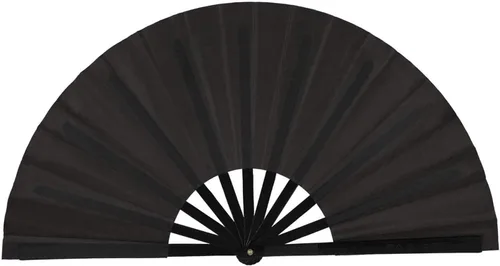 Ventilador de mano plegable grande, ventilador de mano plegable para mujeres, abanicos de mano, ventilador de mano chino de Kung Fu Tai Chi para